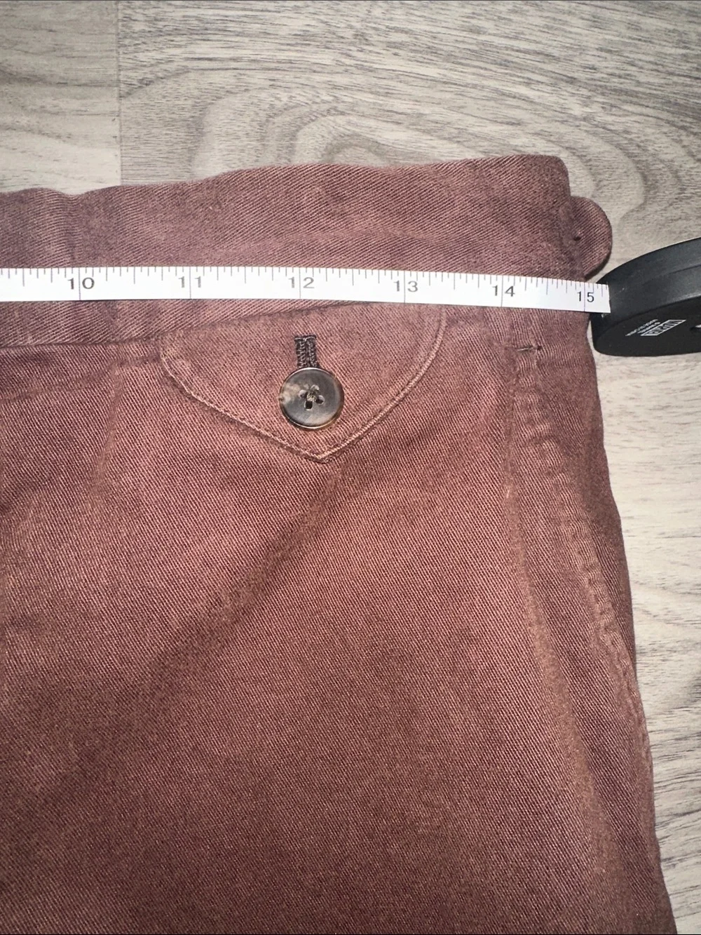 Men's Brown Pants - with waist adjusters
